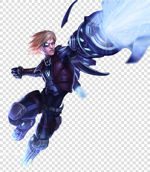 Pulsefire Ezreal Skin Png Image   Mobile Legends Hero Transparent  Png DownloadTransparent PNG