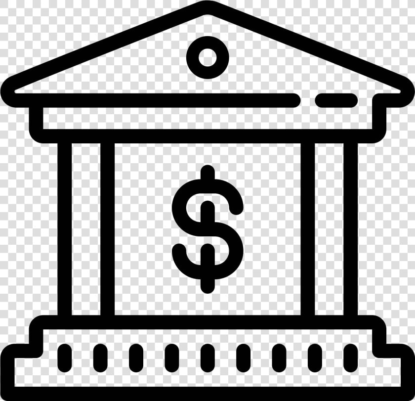 Bank Building Icon   Draw A Cartoon Museum  HD Png DownloadTransparent PNG