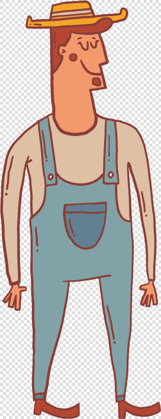 Clip Art Farmer Drawing   Farmer Drawing Png  Transparent PngTransparent PNG