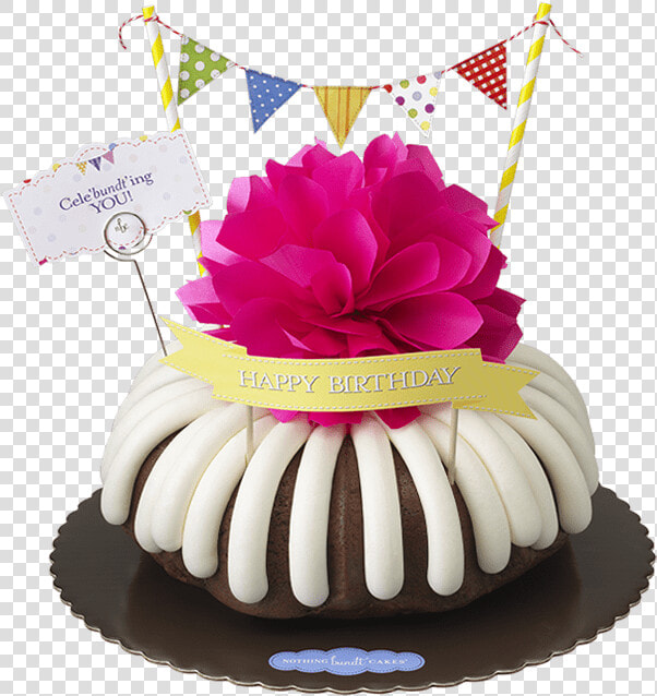 Nothing Bundt Cake Happy Birthday  HD Png DownloadTransparent PNG