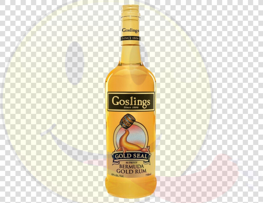 Goslings Gold Seal   Gosling  39 s Gold Rum  HD Png DownloadTransparent PNG