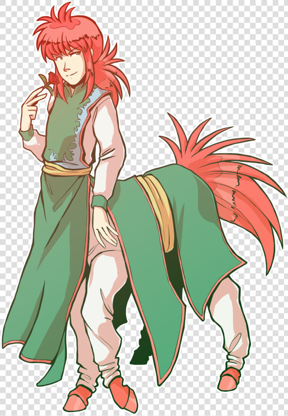 Yoko Kurama  But A Centaurbuy On Redbubble   Cartoon  HD Png DownloadTransparent PNG