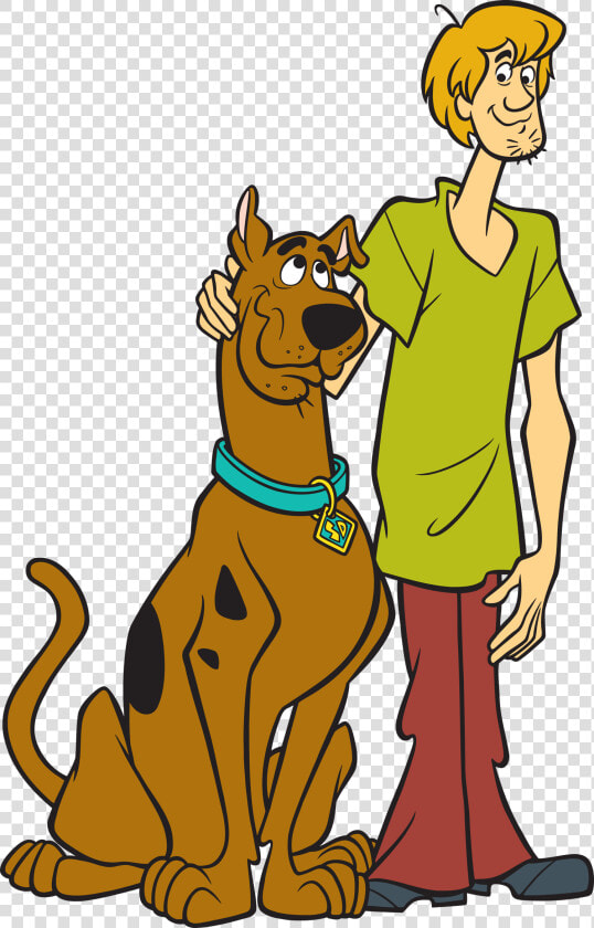 Shaggy Dog Clipart Clip Transparent Library A Scooby   Shaggy Rogers And Scooby  HD Png DownloadTransparent PNG