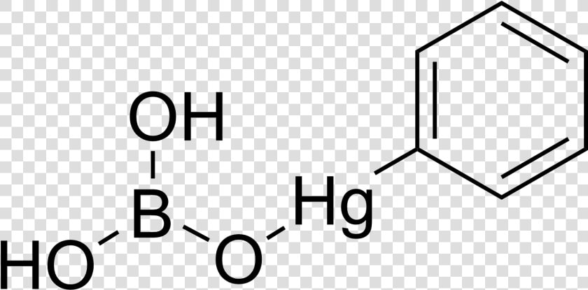 Phenylmercuric Borate   Pyrimidine 5 Boronic Acid  HD Png DownloadTransparent PNG