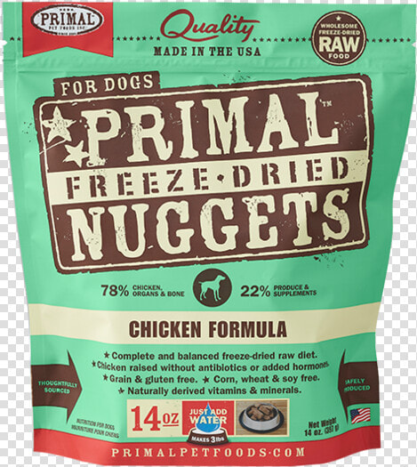 Primal Freeze Dried Dog Food Chicken Formula  HD Png DownloadTransparent PNG