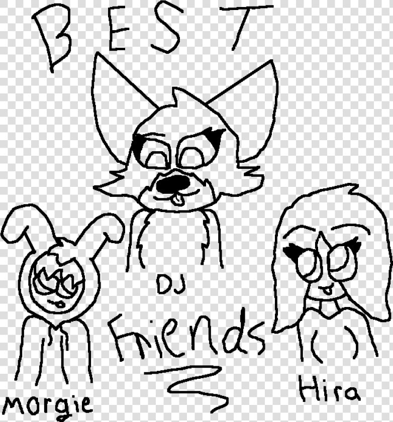 Bff Drawing   Cartoon  HD Png DownloadTransparent PNG