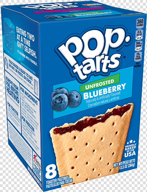 Pop Tarts Unfrosted Blueberry  HD Png DownloadTransparent PNG