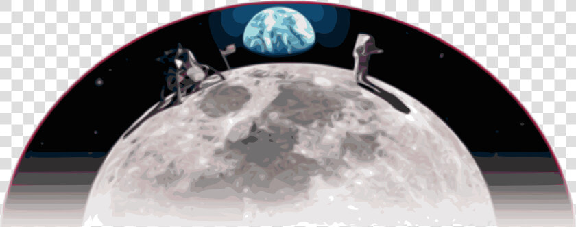 Man On The Moon Clip Arts   Man On Moon Transparent  HD Png DownloadTransparent PNG