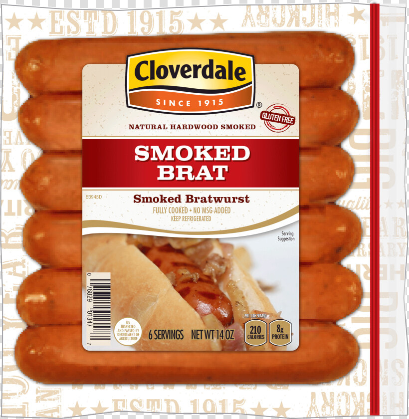 Polish Kielbasa Sausage Package Back  HD Png DownloadTransparent PNG