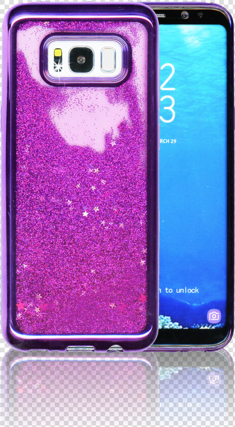 Samsung Galaxy S8 Plus Mm Electroplated Water Glitter  HD Png DownloadTransparent PNG