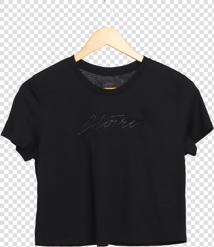 Black croptop  HD Png DownloadTransparent PNG