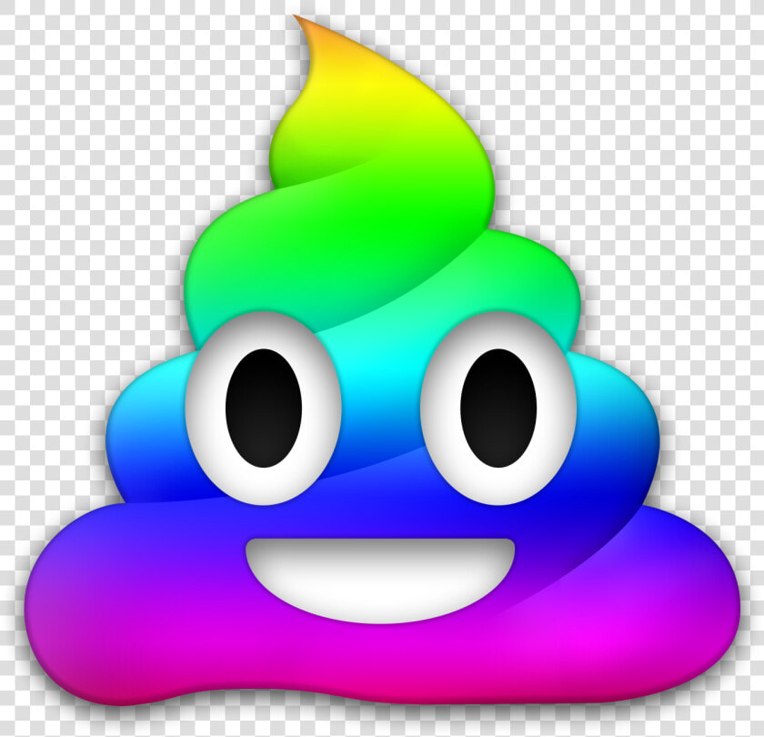 Poop Emoji Png Images Free Download   Rainbow Poop Emoji Png  Transparent PngTransparent PNG