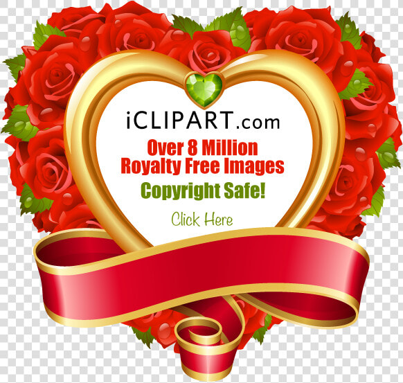 Over 8 Million Royalty Free Images At Iclipart   Rose Frame  HD Png DownloadTransparent PNG