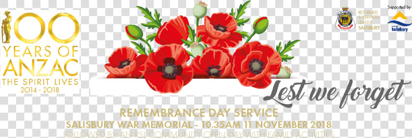 Remembrance Day Discover Salisbury Banner   Remembrance Day 11th November Images Australia  HD Png DownloadTransparent PNG