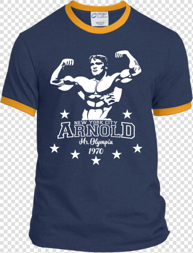 Arnold Schwarzenegger Bodybuilding Shirt  HD Png DownloadTransparent PNG