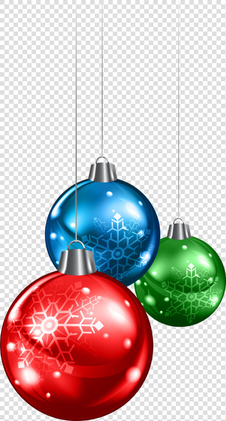 Red Green Blue Christmas Balls  HD Png DownloadTransparent PNG