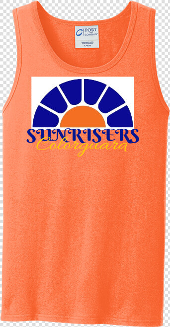 Sunrisers colorguard Sunrisers Colorguard Men S 100    Active Tank  HD Png DownloadTransparent PNG