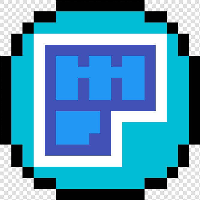 Transparent Pewdiepie Logo Png   Pewdiepie Logo Pixel Art  Png DownloadTransparent PNG