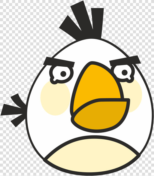 Orange Bird Angry Birds   White Bird Angry Bird  HD Png DownloadTransparent PNG