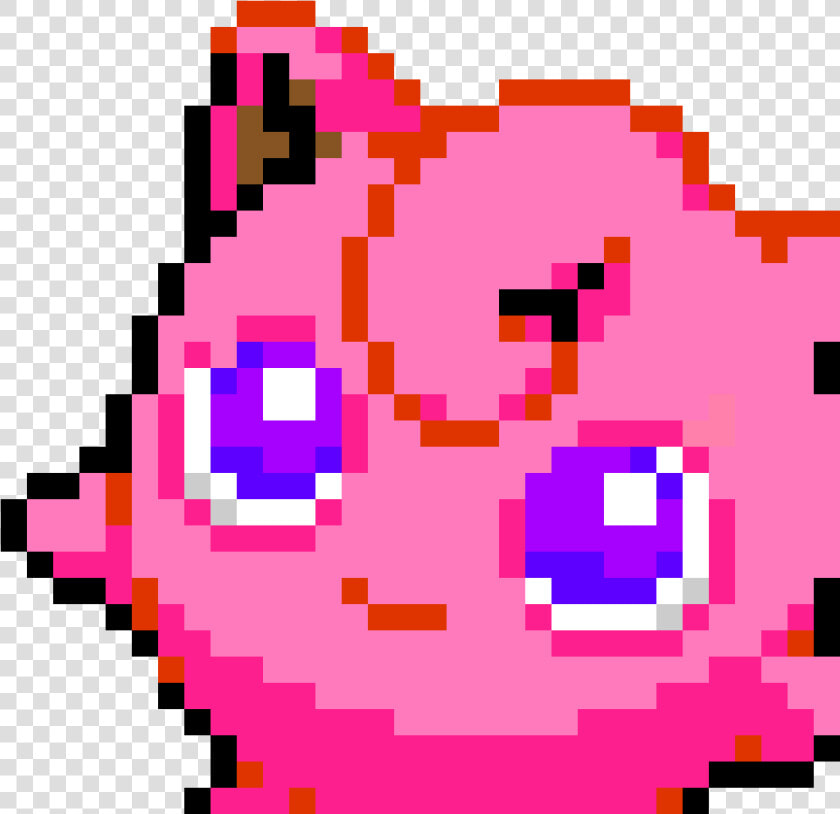 Jigglypuff Pixel Art   Png Download  Transparent PngTransparent PNG