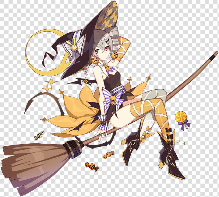 Magic   Honkai Impact 3 Bronya Halloween  HD Png DownloadTransparent PNG