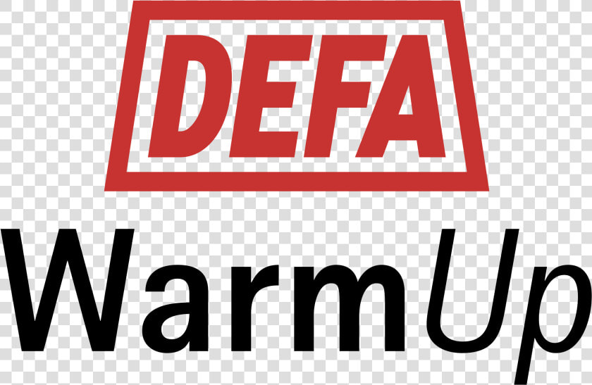 Defa Warmup Logo Png Transparent   Defa  Png DownloadTransparent PNG