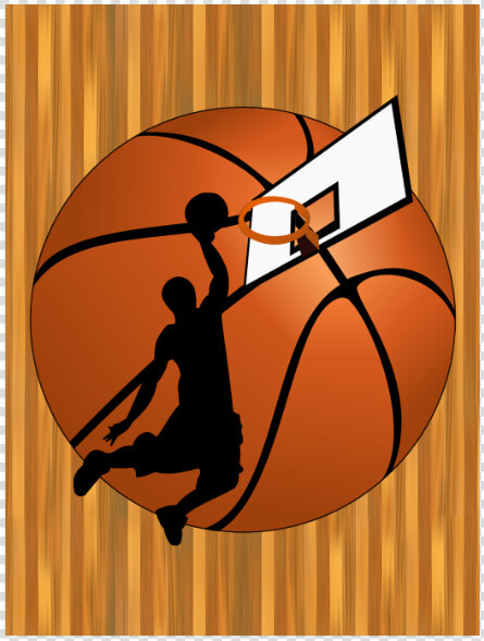 Slam Dunk Basketball Player Poster 18 X24   Clipart Basketball Slam Dunk  HD Png DownloadTransparent PNG