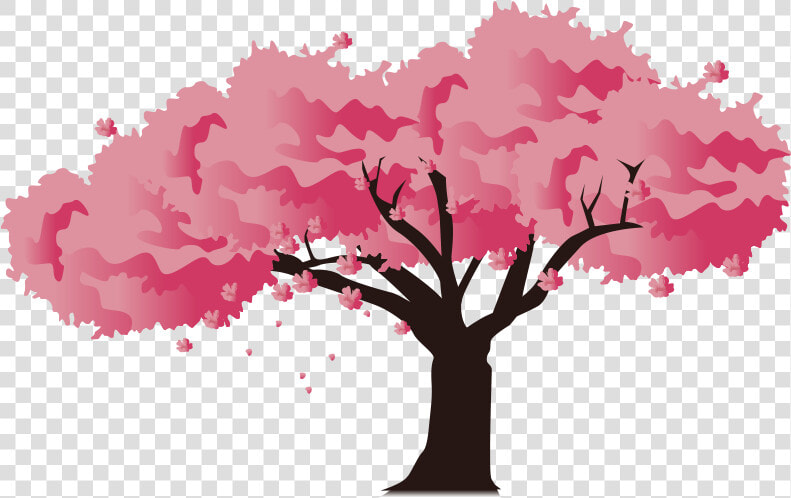 Pink Blossom Cherry National Festival Japan Icon Clipart   Japanese Cherry Tree Clipart  HD Png DownloadTransparent PNG