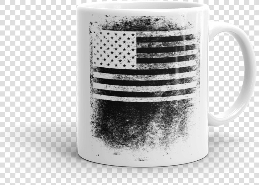 White American Flag Png  coffee Mug With Black And   Flag Of The United States  Transparent PngTransparent PNG