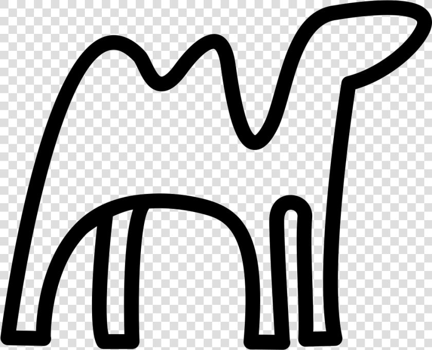 Camel Outline   Png Silueta Camello  Transparent PngTransparent PNG