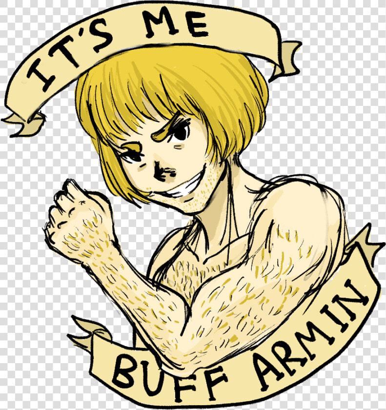 “ Transparent Buff Arms Armin happy Buffday Feastevil   Buff Armin  HD Png DownloadTransparent PNG