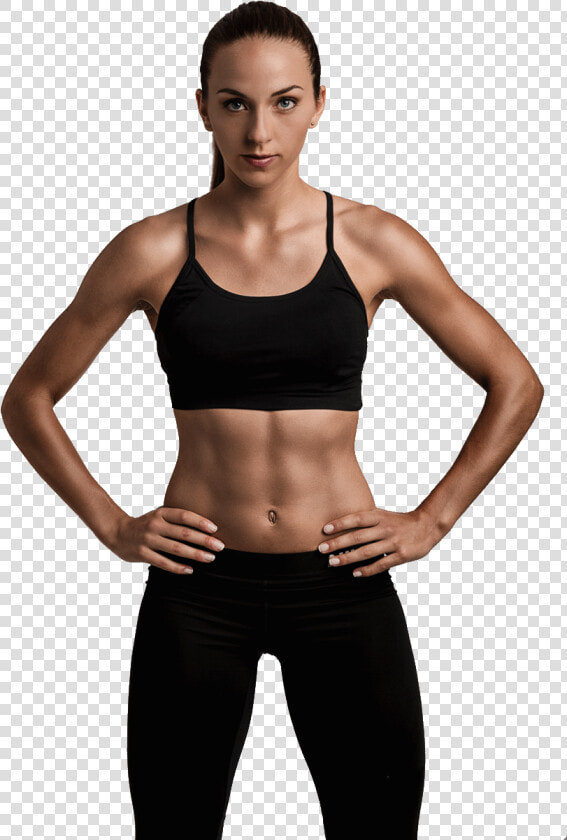 Transparent Fitness Woman Png   Women Abs  Png DownloadTransparent PNG