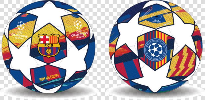 Craig Ucl Barca Ball2 01   Uefa Champions League  HD Png DownloadTransparent PNG