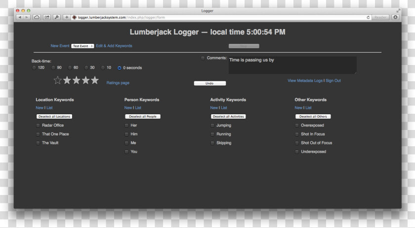 Logging Web Interface  HD Png DownloadTransparent PNG