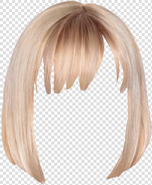  rosegold  hair  wig  extensions  blonde  hairstyle   Lace Wig  HD Png DownloadTransparent PNG