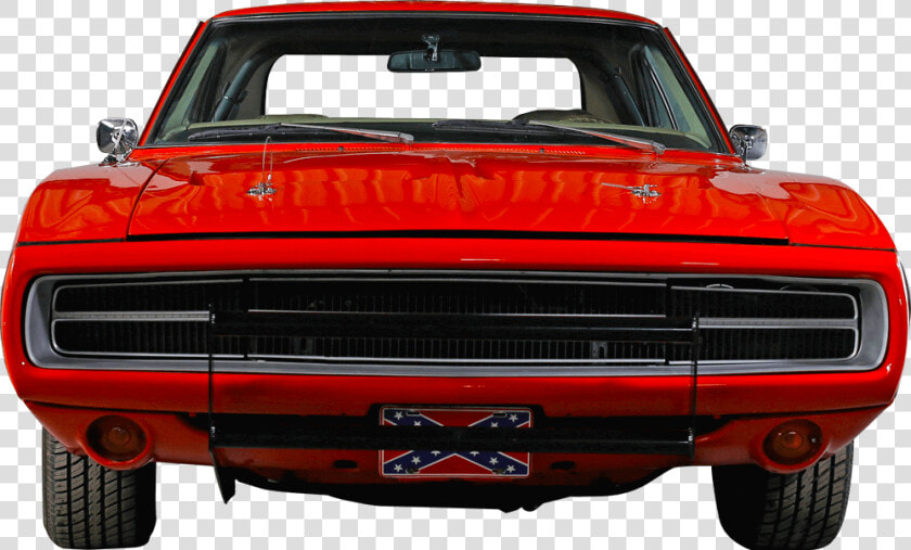 General Lee Front   Classic Car  HD Png DownloadTransparent PNG