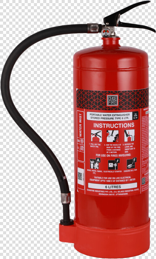 Ceasefire Water Mist Fire Extinguisher  HD Png DownloadTransparent PNG