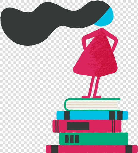 Take A Stand Khan Academy Hair Stand Books Girl Woman  HD Png DownloadTransparent PNG