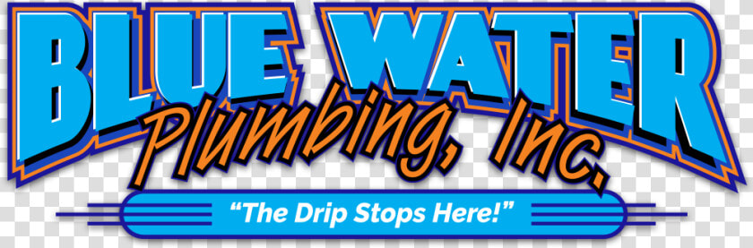 Blue Water Plumbing Logo   Blue Water Plumbing  HD Png DownloadTransparent PNG