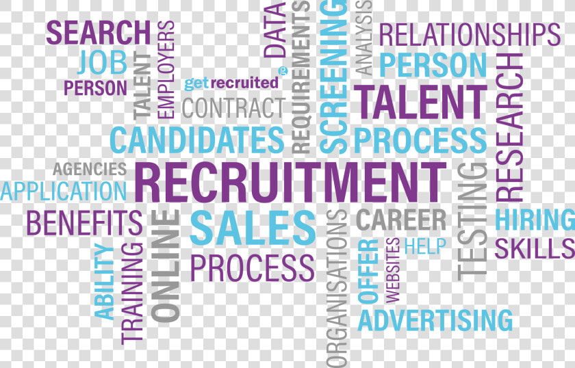 Recruitment Word Cloud Get Rec   Get Recruited  HD Png DownloadTransparent PNG