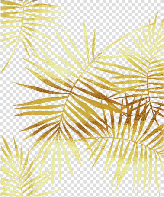 Gold Palm Leaves Png   Golden Palm Leaves Png  Transparent PngTransparent PNG