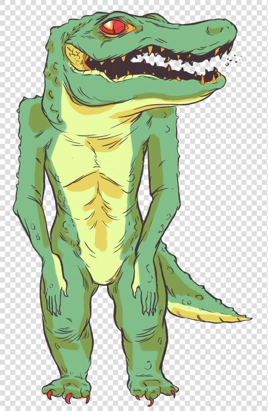 El Hombre Caiman Caricatura  HD Png DownloadTransparent PNG