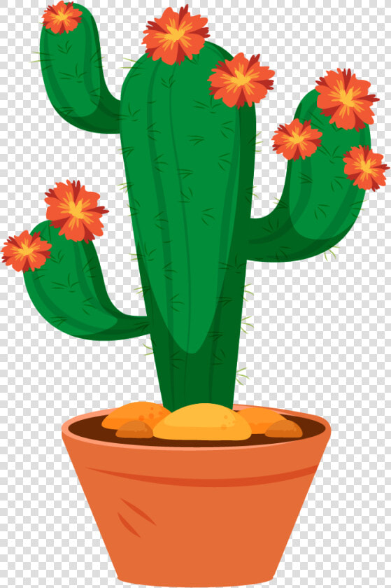 Large flowered Cactus  HD Png DownloadTransparent PNG