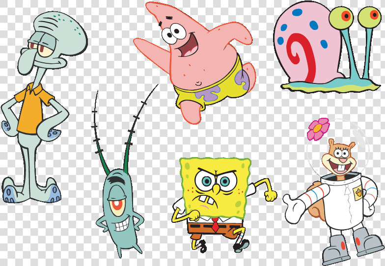 Spongebob Squarepants   Spongebob And Friends Clipart  HD Png DownloadTransparent PNG