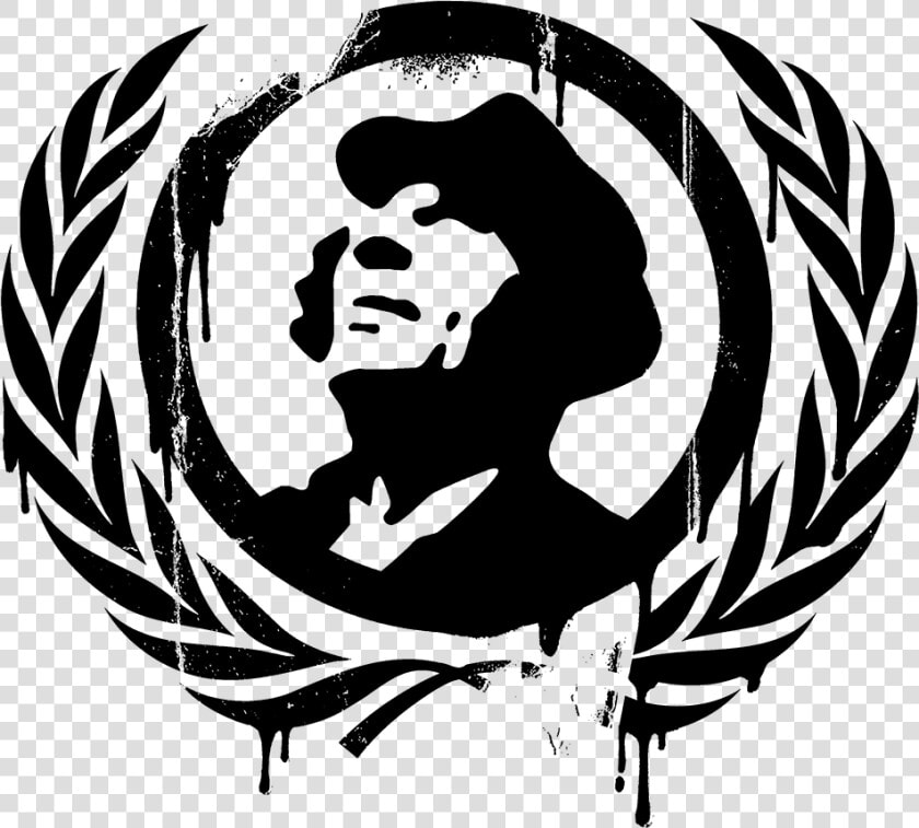 Laurel Wreath Man Melted   Companieer™   Symbol Of Un Secretary General  HD Png DownloadTransparent PNG