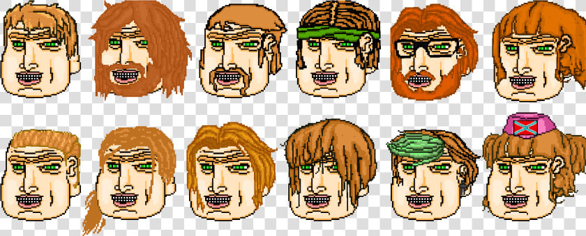 Jake S Possible Hair Styles Before Shaving   Hotline Miami 2 Jake Comic  HD Png DownloadTransparent PNG