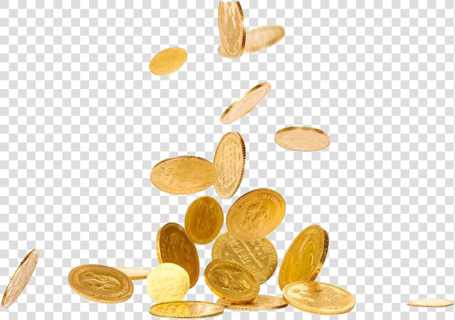 Falling Gold Coin   Falling Gold Coins Png  Transparent PngTransparent PNG