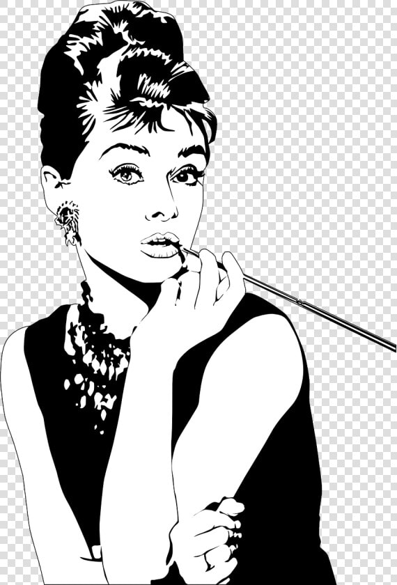 Tears Vector Pop Girl   Audrey Hepburn  HD Png DownloadTransparent PNG