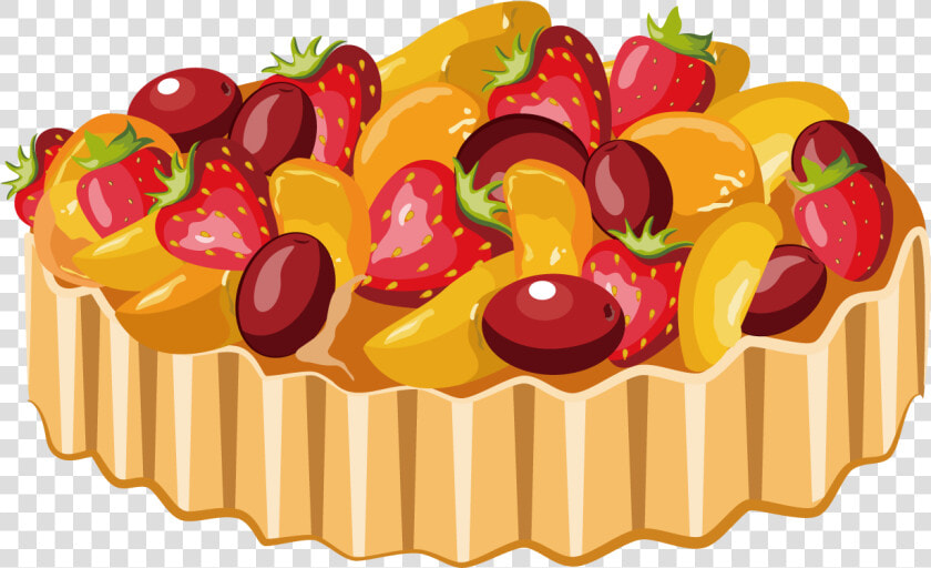 Transparent Fruitcake Clipart   Tarta De Frutas Clipart  HD Png DownloadTransparent PNG