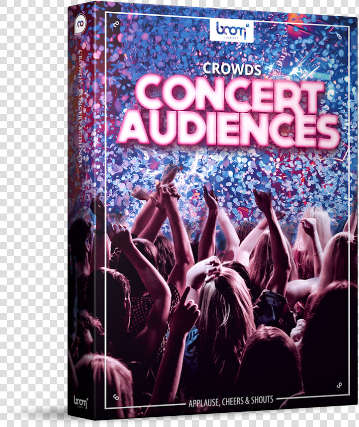 Crowds Concert Audiences Sound Effects Library Product   Boom Library Crowds Concert Audiences  HD Png DownloadTransparent PNG